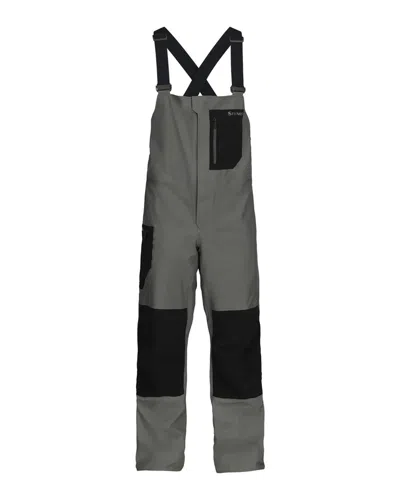Simms Men's  Vapor Elite Waterproof Bibs In Gray
