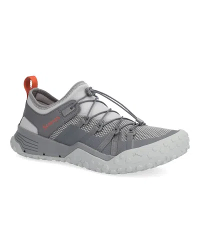 Simms Unisex Pursuit Shoe In Steel In Gray