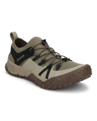 Simms Unisex Pursuit Shoe In Stone In Green