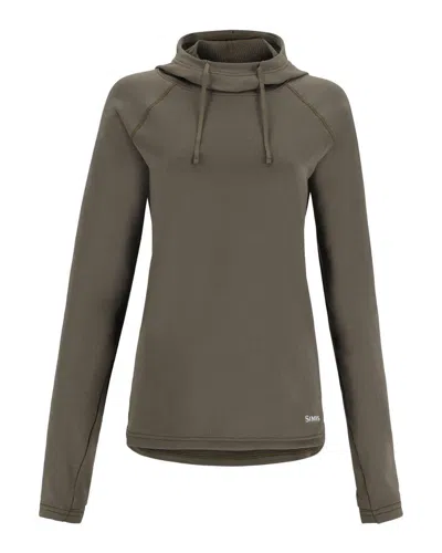 Simms Women's  Heavyweight Baselayer Hoodie In Green