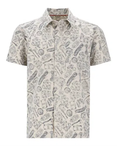 Simms Women's Tailout Shirt In Camp Sand In Multi