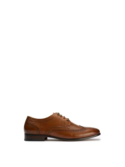Simon Carter Mens Arne Brogue Shoes In Brown