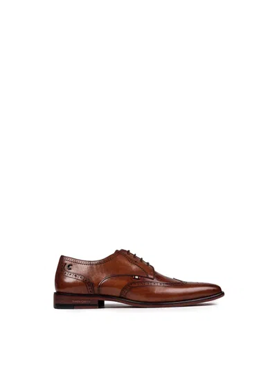 Simon Carter Mens Beagle Derby Shoes In Brown