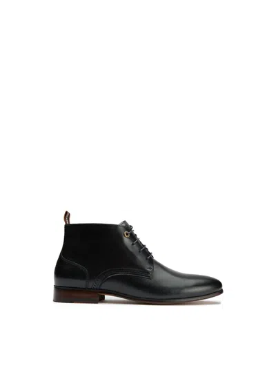 Simon Carter Mens Boyce Chukka Boots In Black
