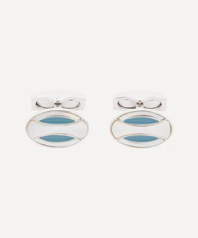 Simon Carter Mens Deco Curve Cufflinks