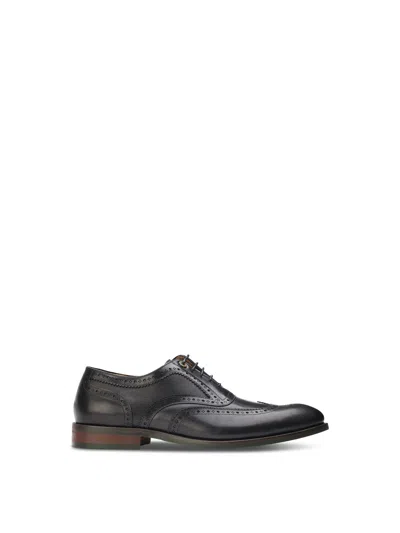 Simon Carter Mens Diplodocus Brogue Shoes Black, Leather, Size 9 In Multi