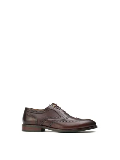 Simon Carter Mens Diplodocus Brogue Shoes In Brown