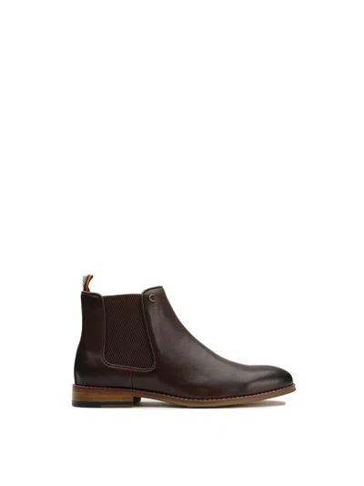Simon Carter Mens Elgar 2 Chelsea Boots In Brown