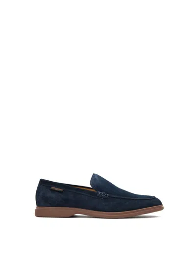 Simon Carter Mens Tanius Slip On Shoes In Blue