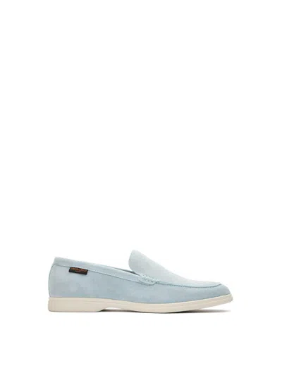 Simon Carter Mens Tanius Slip On Shoes In Blue
