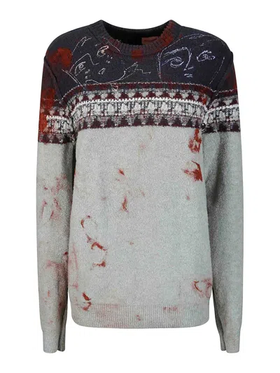 SIMON CRACKER SUÉTER CUELLO REDONDO - BLANCO