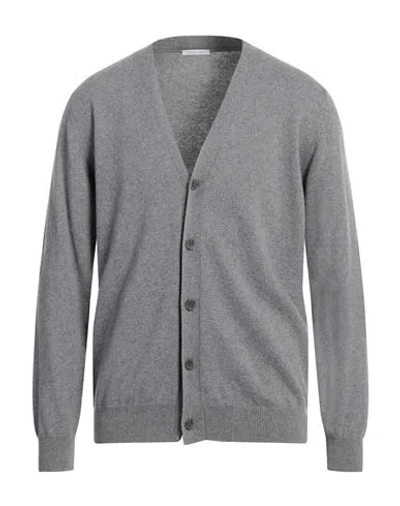 Simon Gray. Man Cardigan Grey Size Xxl Cashmere