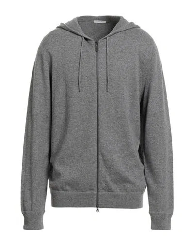 Simon Gray. Man Cardigan Grey Size Xxl Cashmere