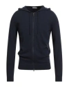 Simon Gray. Man Cardigan Midnight Blue Size Xxl Cashmere In Multi