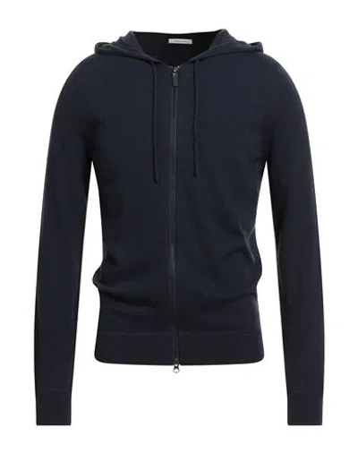 Simon Gray. Man Cardigan Midnight Blue Size Xxl Cashmere In Multi