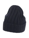 Simon Gray. Man Hat Midnight Blue Size Onesize Cashmere