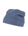 Simon Gray. Man Hat Pastel Blue Size Onesize Cashmere