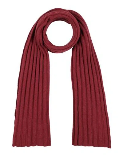 Simon Gray. Man Scarf Brick Red Size - Cashmere