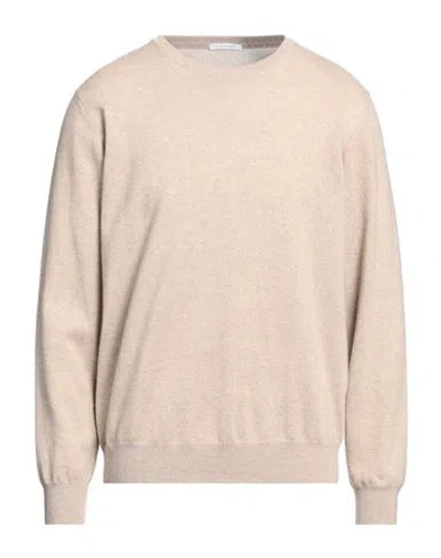 Simon Gray. Man Sweater Beige Size 3xl Cashmere In Beige