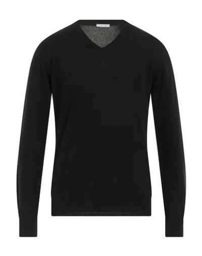 Simon Gray. Man Sweater Black Size Xl Cashmere In Blue