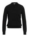 Simon Gray. Man Sweater Black Size Xxl Cashmere In Black
