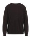 Simon Gray. Man Sweater Dark Brown Size Xxl Cashmere