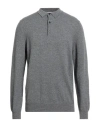 Simon Gray. Man Sweater Grey Size Xl Cashmere In Gray