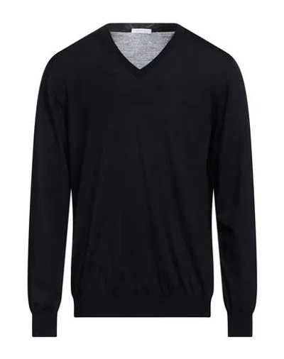 Simon Gray. Man Sweater Midnight Blue Size Xxl Merino Wool