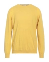 Simon Gray. Man Sweater Yellow Size 3xl Cashmere