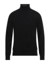 Simon Gray. Man Turtleneck Black Size 3xl Cashmere In Black