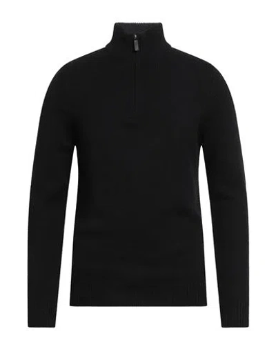 Simon Gray. Man Turtleneck Black Size Xxl Cashmere