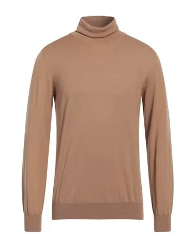 SIMON GRAY. SIMON GRAY. MAN TURTLENECK CAMEL SIZE XXL MERINO WOOL