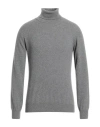 Simon Gray. Man Turtleneck Grey Size L Cashmere In Gray
