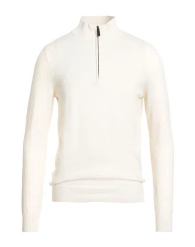 Simon Gray. Man Turtleneck Ivory Size Xxl Cashmere In Neutral