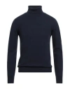 Simon Gray. Man Turtleneck Midnight Blue Size 3xl Cashmere
