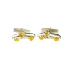 Simon Kemp Jewellers Men's Bugatti Vintage Racing Car Cufflinks Eighteen Carat Gold On Silver Cufflinks