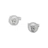 Simon Kemp Jewellers Men's Caesar Cufflinks In Solid Silver