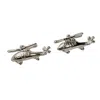 Simon Kemp Jewellers Men's Helicopter Cufflinks  In Solid Sterling Silver