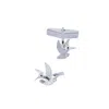 Simon Kemp Jewellers Men's Hummingbird Cufflinks In Solid Sterling Silver
