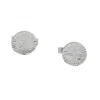 Simon Kemp Jewellers Men's Viking Coin Cufflinks In Solid Sterling Silver