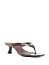 Simon Miller 57mm Beep Thong Sandals In Brown