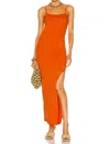 Simon Miller Anders Dress In Coral In Orange