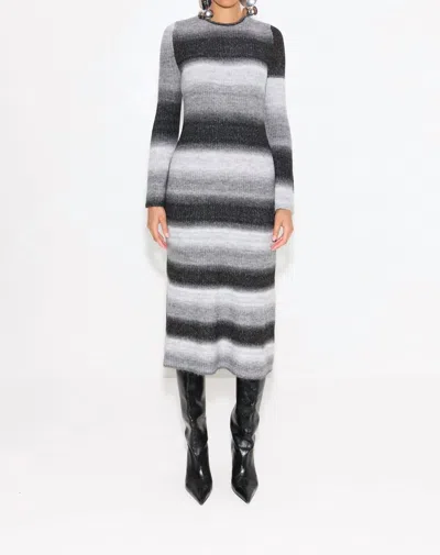 Simon Miller Axon Dress In Charcoal
