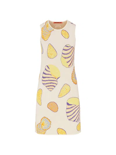Simon Miller Axon Sleeveless Mini Dress In Neutral