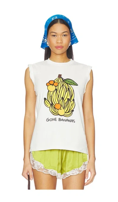 Simon Miller Banana Mix Tank Top In Banana Mix Graphic
