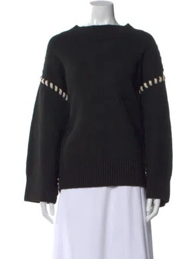Pre-owned Simon Miller Bateau Neckline Sweater In Purple