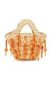 Simon Miller Beaded Mercado Mini Tote Bag In Multi