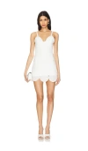 Simon Miller Beep Beep Mini Dress In 珍珠
