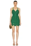 Simon Miller Beep Beep Mini Dress Gummy Green In Gummy Green