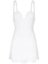 Simon Miller Beep Beep Mini Dress In White
